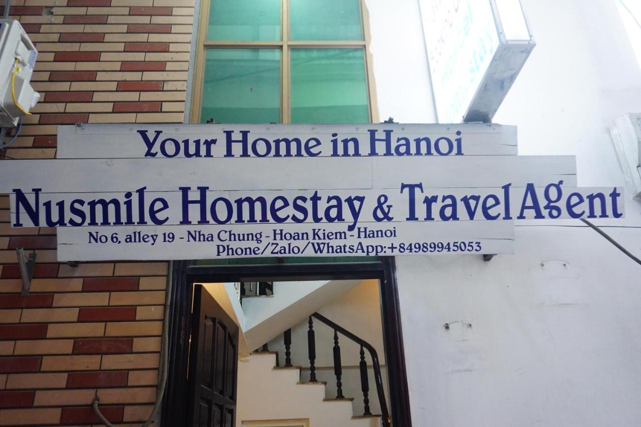 Nusmile'S Hostel And Travel Ханой Экстерьер фото